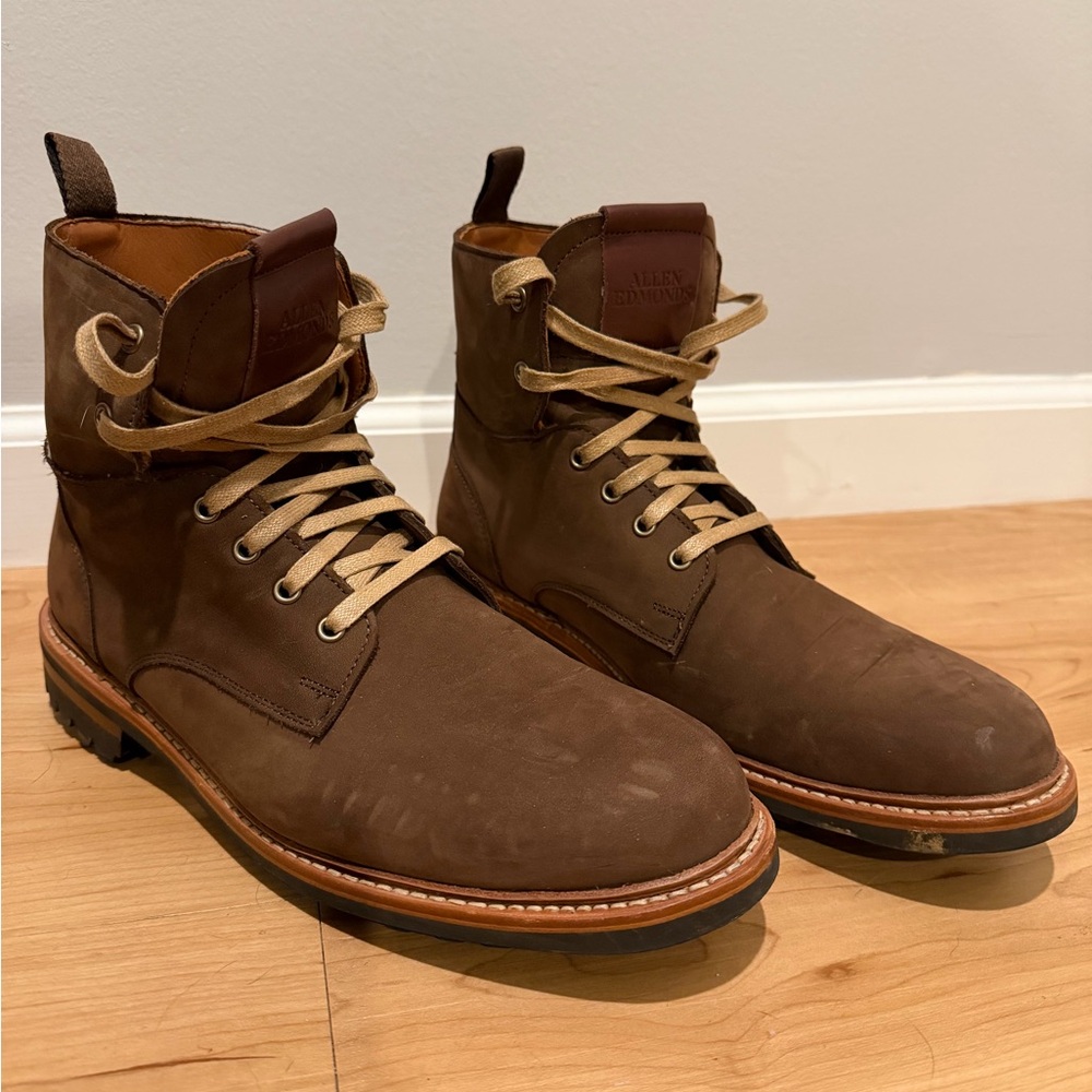 Allen Edmonds Dark Brown Men's Weatherproof Boots